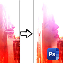 Как создать экшен двойной экспозиции в Adobe Photoshop