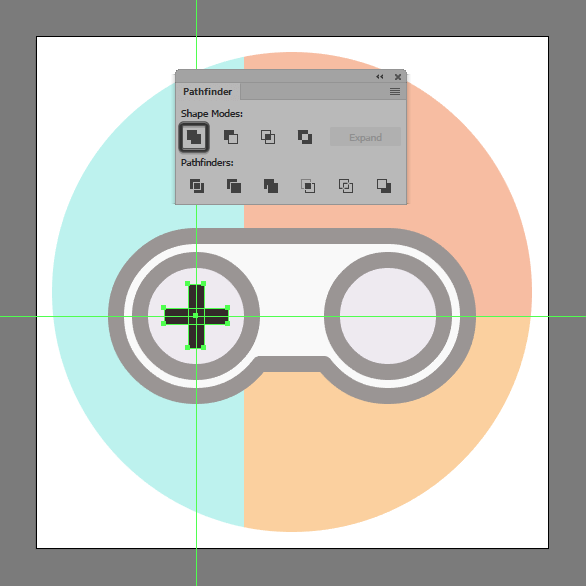 11-creating-and-positioning-the-main-shapes-for-the-controllers-d-pad-button.png