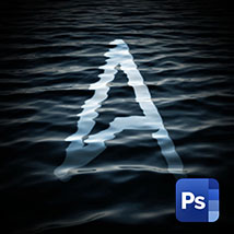  Как сделать эффект на водной глади в Фотошопе