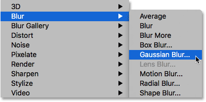 Применение фильтра Размытие по Гауссу (Gaussian Blur)