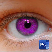 Фотошоп изменяем цвет глаз