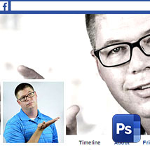 Как создать интересную обложку на Facebook в Фотошопе