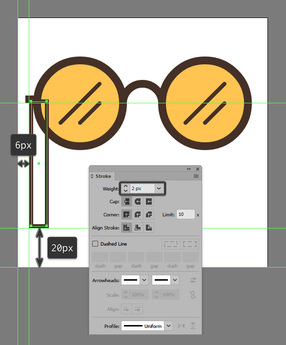 9-creating-and-positioning-the-main-shape-for-the-left-section-of-the-glasses-string.png