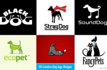 40 креативных логотипов с собаками