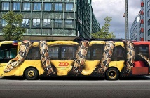 Подборка креативной рекламы на автобусах